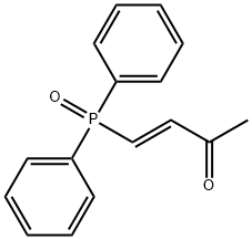 TRANS-4-DIPHENYLPHOSPHINYL-3-BUTEN-2-ONE) Struktur