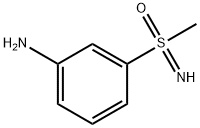 Benzenamine, 3-(S-methylsulfonimidoyl)- Struktur