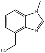 (1-methyl-1H-1,3-benzodiazol-4-yl)methanol Struktur