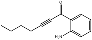 2-Heptyn-1-one,1-(2-aminophenyl)-(9CI) Struktur