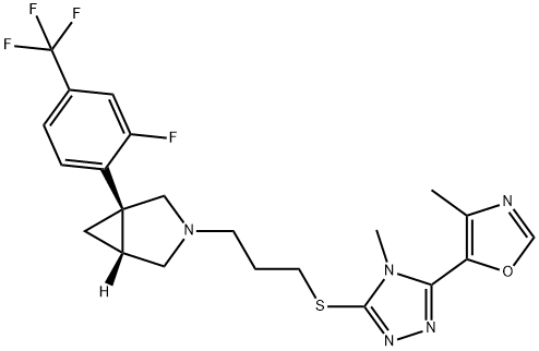 (-)-GSK598809 Struktur