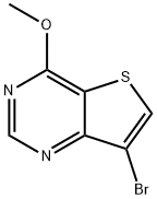 7-Bromo-4-methoxythieno[3,2-d]pyrimidine Struktur