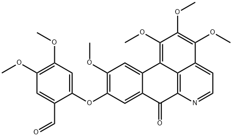 3-Methoxyoxohernandaline Struktur