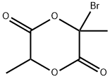 1,?4-?Dioxane-?2,?5-?dione, 3-?bromo-?3,?6-?dimethyl- (9CI) Struktur