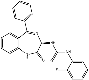 RSV604 (R enantiomer) Struktur