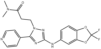 JNJ-39393406 Struktur