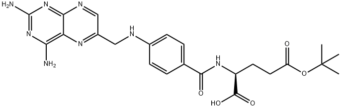 gamma-tert-butyl aminopterin Struktur