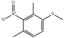 Benzene, 1-methoxy-2,4-dimethyl-3-nitro- Struktur