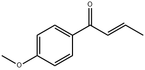 2-Buten-1-one, 1-(4-methoxyphenyl)-, (2E)- Struktur