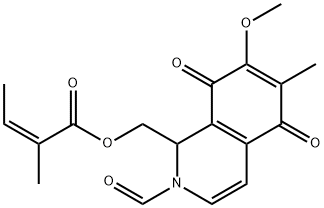 N-formyl-1,2-dihydrorenierone Struktur