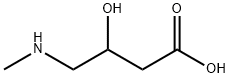 Butanoic acid, 3-hydroxy-4-(methylamino)- Struktur