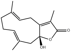 Aeruginolactone Struktur