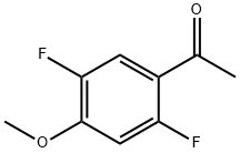 2',5'-difluoro-4'-methoxyacetophenone Struktur