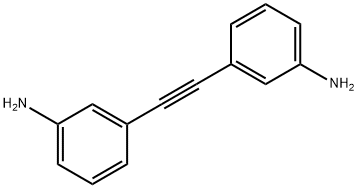 bis(3-aminophenyl)acetylene Struktur