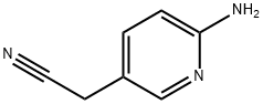 3-Pyridineacetonitrile, 6-amino- Struktur