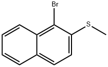 (1-bromonaphthalen-2-yl)(methyl)sulfane Struktur