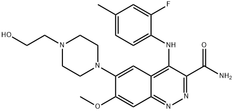 AZD7507 Struktur