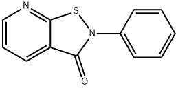 Isothiazolo[5,4-b]pyridin-3(2H)-one, 2-phenyl- Struktur