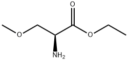 L-Serine, O-methyl-, ethyl ester Struktur