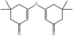 2-Cyclohexen-1-one, 3,3'-oxybis[5,5-dimethyl- Struktur