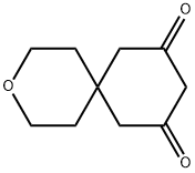 3-Oxaspiro[5.5]undecane-8,10-dione Struktur