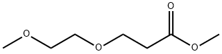 Methyl 3-(2-methoxyethoxy)propanoate Struktur