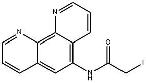 Acetamide, 2-iodo-N-1,10-phenanthrolin-5-yl- Struktur