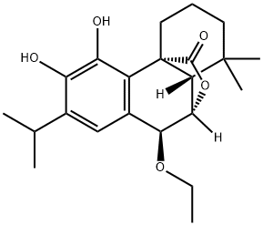 7-Ethoxyrosmanol Struktur