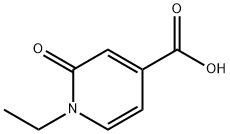 1-ethyl-2-oxo-1,2-dihydro-4-pyridinecarboxylic acid(SALTDATA: FREE) Struktur