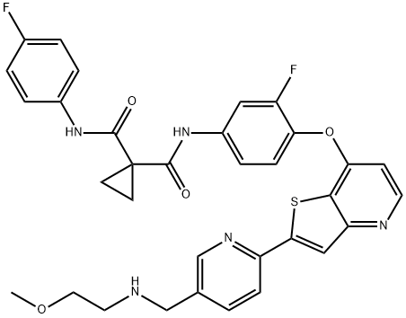 Sitravatinib Struktur