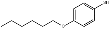 Benzenethiol, 4-(hexyloxy)- Struktur