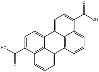 3,10-Perylenedicarboxylic acid Struktur