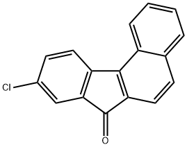 7H-Benzo[c]fluoren-7-one, 9-chloro- Struktur