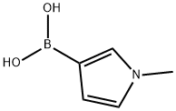 Boronic acid, B-(1-methyl-1H-pyrrol-3-yl)- Struktur