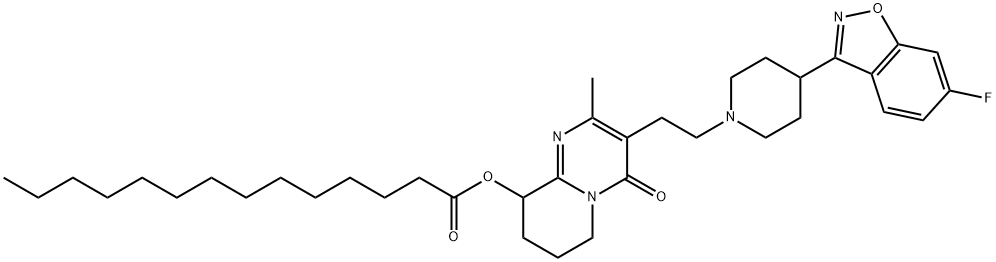 帕利哌酮十四酸酯 結(jié)構(gòu)式