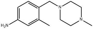 3-methyl-4-[(4-methylpiperazin-1-yl)methyl]aniline Struktur