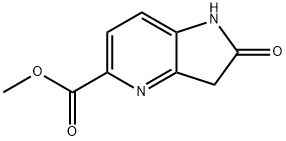 4-Aza-2-oxindole-5-carboxylic acid methyl ester Structure