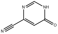 6-Hydroxypyrimidine-4-carbonitrile Struktur