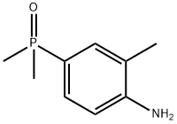 Benzenamine, 4-(dimethylphosphinyl)-2-methyl- Struktur