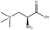 (2R)-2-amino-3-(trimethylsilyl)propanoic acid Struktur