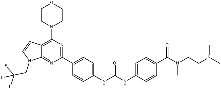 PI3K inhibitor Struktur