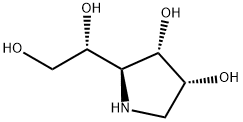 1,4-dideoxy-1,4-iminoallitol Struktur