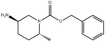 1-Piperidinecarboxylic acid, 5-aMino-2-Methyl-, phenylMethyl est Struktur