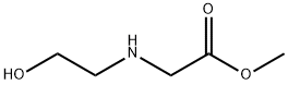 Glycine, N-(2-hydroxyethyl)-, methyl ester Struktur