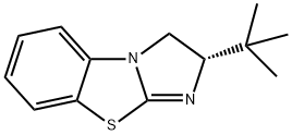 Imidazo[2,1-b]benzothiazole, 2-(1,1-dimethylethyl)-2,3-dihydro-, (2S)- Struktur