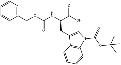 Cbz-D-Trp(Boc)-OH Struktur