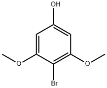 Phenol, 4-bromo-3,5-dimethoxy- Struktur