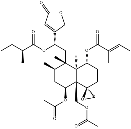 Ajugamarin G1 Struktur