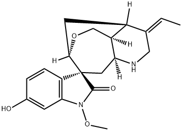 11-Hydroxyrankinidine Struktur