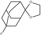 Spiro[1,3-dioxolane-2,2'-tricyclo[3.3.1.13,7]decane], 5'-fluoro-